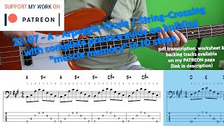 22-07 - A - Arpeggio Etude With String Crossing (With Practice Guide)