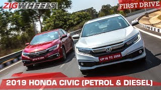 2019 Honda Civic Review: Back With A Bang? | ZigWheels.com