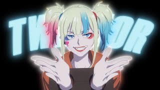 Twixtor Harley Quinn Suicide Squad Isekai 4K 60Fps Part 2