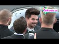 Adam Lambert arrives at Lovelace Premiere at the Egyptian Theatre in Hollywood