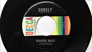 Watch Warner Mack Surely video