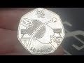 OLYMPICS 2011 Table Tennis 50 pence Coin REVIEW RARE OLYMPIC 50P COINS