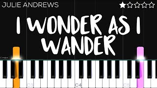 Watch Julie Andrews I Wonder As I Wander video