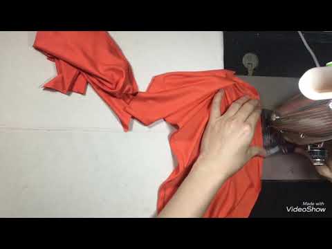 Turban Style Tutorial/ Hướng dẫn may mũ turban cho bé Mẫu chéo/ How to sew turban hats