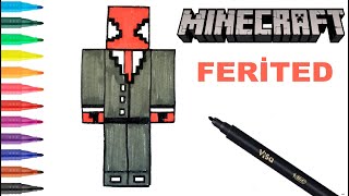 Easy Drawing Minecraft I Kolay Minecraft Ferited Çizimi I Minecraft Nasıl Çizili