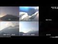 9/13/2013 -- Large eruption at night -- Sakurajima Japan -- Static Discharge Lightning