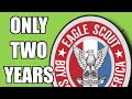 How to Earn Eagle Scout in 24 Months (2 years) - Secret to Scouts BSA