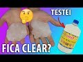 CLEAR SLIME COM A COLA DA RADEX - QUAL ATIVADOR É MELHOR PRA CLEAR SLIME?
