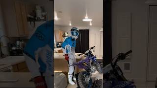 Dirt Bike In House Goes Horribly Wrong