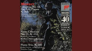 Piano Trio No. 3 In B-Flat Major, K. 502 I. Allegro