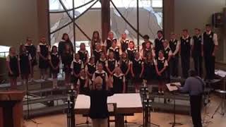 St. Joachim Catholic School Student Choir - Let There Be Light
