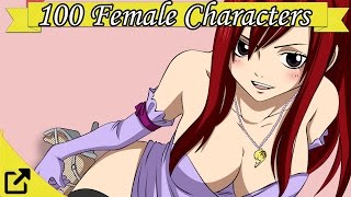Top 100 Anime Female Characters List