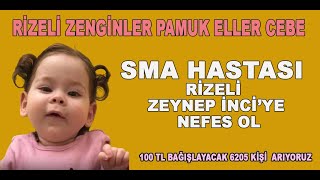 Sma Hastasi Ri̇zeli̇ Zeynep İnci̇ye Nefes Ol
