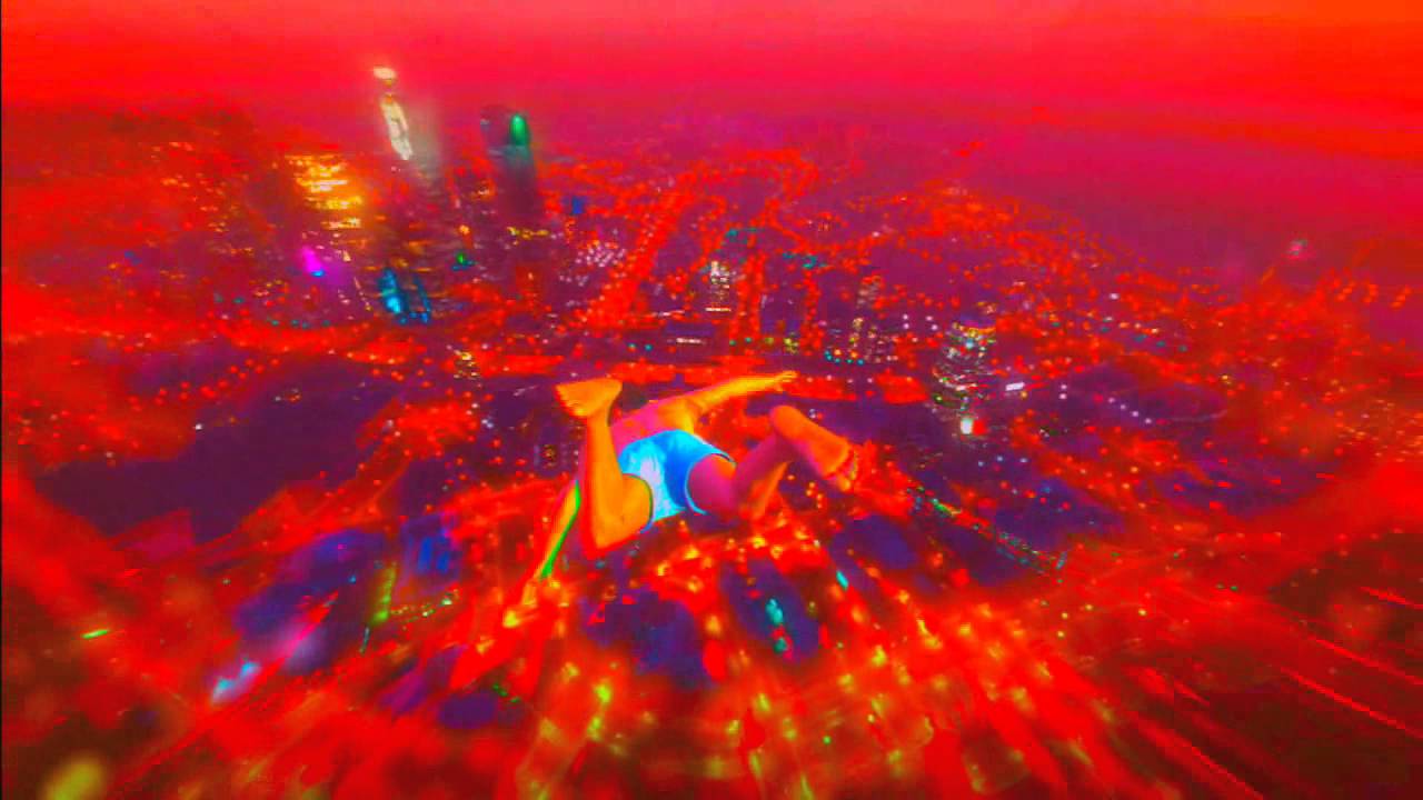 GTA V Mikes acid trip meeting aliens and flying YouTube