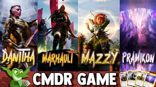 Danitha Vs General Marhault Vs Mazzy Vs Pramikon Edh Cmdr Game Play