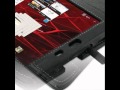 Foto pequena PDair Leather Case for Motorola XOOM 2 8.2 Media Edition MZ608/MZ607 - Book Type (Black) Ver.2