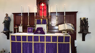 Live Traditional Latin Mass Sunday 21 February 2021 @St Anne’s — 1st of Lent