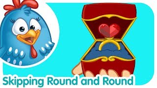 Lottie Dottie Chicken Skipping Round And Round Nursery Rhymes For Kids Kids Cartoons