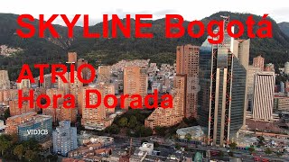 Bogota Skyline Atrio Den Hour - Drone