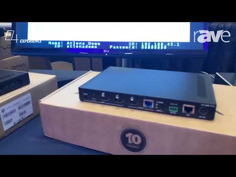 E4 Experience: Atlona Shows Omega Switching, Extension and Video Processing Collaboration Solutions