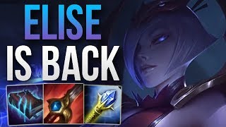 PATCH 8.11 MADE ELISE GOOD AGAIN - INSANE DAMAGE! | CHALLENGER ELISE JUNGLE GAMEPLAY | Patch 8.11 S8