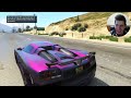 GTA V Online: MEGA RAMPA das PROFISSIONALIDADES! - Corrida INSANA #395
