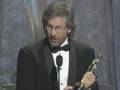 Steven Spielberg winning an Oscar® for 'Schindler's List'