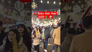 Baku Azerbaijan New Year 2025 Soyuq Əllər İsti Ürəklər
