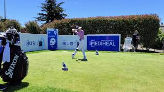 Lucy Li slow motion golf swing LPGA Mediheal