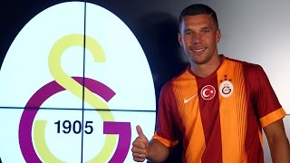 Galatasaray, Podolski Ile Resmi Sözleşmeyi Imzaladı