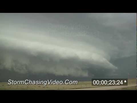 6/7/2012 Eastern, Colorado Storm Structure stock footage B-Roll