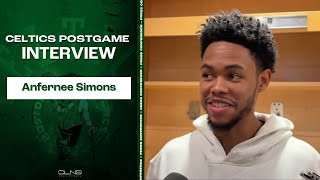Anfernee Simons Fait Ses Débuts Avec Les Celtics En Pré-Saison Conférence De Presse Daprès-Mat...