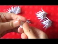 1 - 3D Origami Time Lapse Diamond Pattern Swan