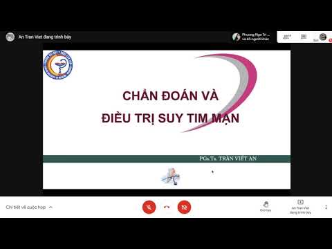 BÀI 8. CHẨN ĐOÁN VÀ ĐIỀU TRỊ SUY TIM MẠN - Y4 - PGs.Ts.Trần Viết An