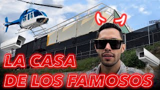 La Casa De Los Famosos Helicóptero Y Drone Sobre La Casa