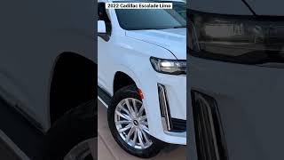 Ride In Style With In The New 2022 Cadillac Escalade Esv Limousine