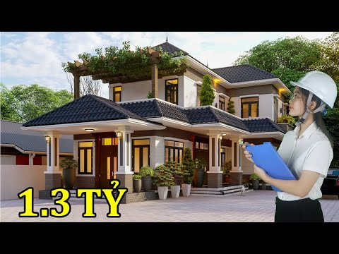 "CHOÁNG NGỢP" Với Vẻ Đẹp Ngôi Nhà 2 Tầng Mái Nhật Trị Giá 1.3 Tỷ Nhà Anh Duy Tại Hưng Yên #KT1001