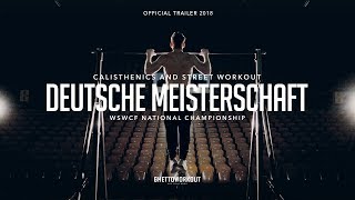 GHETTOWORKOUT - Deutsche Meisterschaft Calisthenics & Street Workout 2018 Trailer (Official Video)