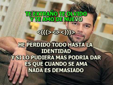 VIDEOS DE RICKY MARTIN TE EXTRANO videos de ricky martin te extrano: