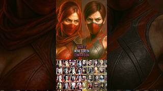 Skarlet Character Selection In Mk9 , Mk11 And Mk1 Khaos Reigns