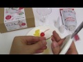 Food Sample Making Kit Strawberry Parfait ～ さんぷるん 自分で作る食品サンプルキット イチゴパフェ