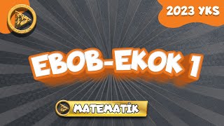 TYT Matematik - Ebob - Ekok - 1  I 2023 YKS