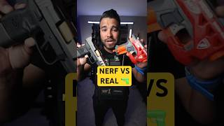 Nerf Gun Vs Real Gun Whats The Difference