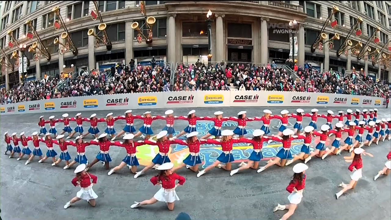 Kilgore College Rangerettes Merry Christmas in Chicago 2013