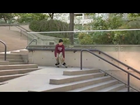 Quick Drop SmithGrind Big Rail Quick Drop Off!! - Behind the Clips - Ty Peterson