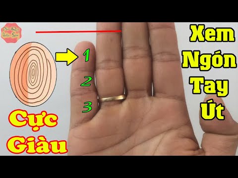5 Đường Vân Tay TRỜI PHÚ Trên Ngón Út Chỉ Người TỐT SỐ VƯỢNG TÀI LỘC Mới Có, Không Cần Đi Xem Bói