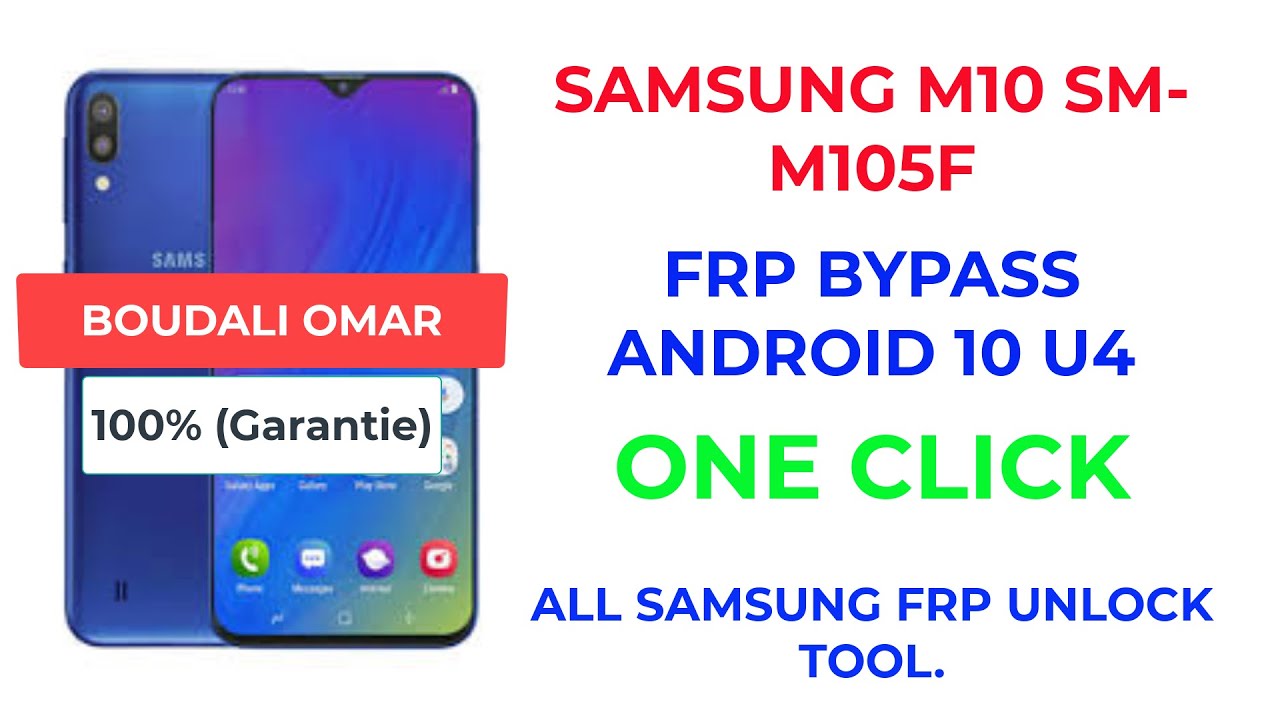 Frp Bypass Samsung Galaxy M10 SM M105F U4 Android 10تخطي Frp Bypass Samsung Galaxy M10 SM M105F U4 Android 10تخطي