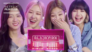 BLACKPINK Reacts To BLACKPINK: LIGHT UP THE SKY  Trailer | Netflix