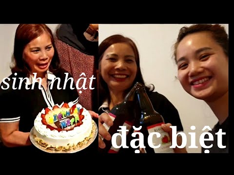 Tiệc sinh nhật đặc biệt của mình trên đất UK