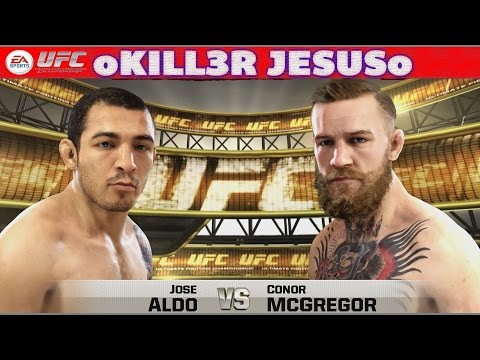 Jose Aldo vs Conor McGregor Full Fight I EA Sports UFC 2014 I PS4 XBOX ...